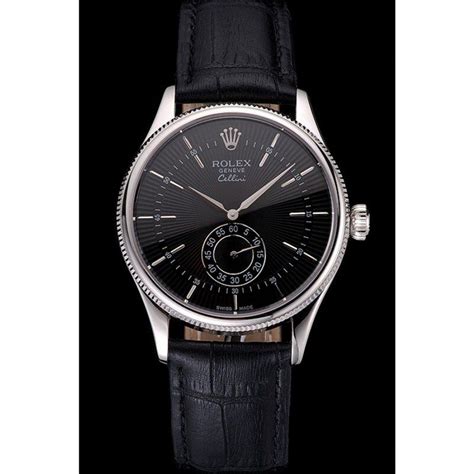 rolex cellini metal strap|rolex cellini black.